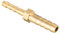 QUARKZMAN Raccordi in Ottone 6mm a 4mm Dia Raccordo Dritto Barb Tubo Flessibile Riduttore Dritto Connettore Adattatore per Tubo Flessibile Collegamento Giardino [1 Pezzo, Tono Oro]