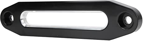 Aluminum Hawse Fairlead, Load 8000-15000 Pounds Car Hawse Winches Fairlead for Synthetic Winch Rope