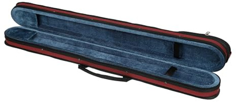 Custodia per arco per contrabbasso Custodia per arco per contrabbasso Borsa per arco per basso per spettacoli di viaggio, ROSSO