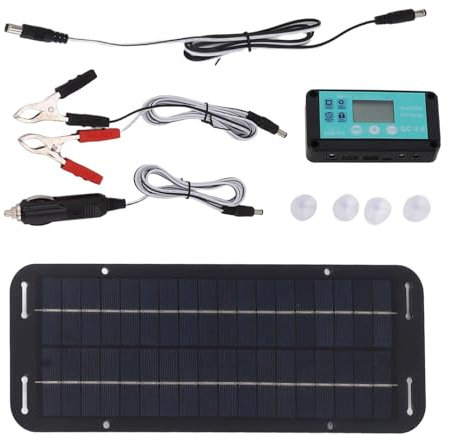 Batterie Externe Solaire Chargeur Solaire Sorties Power Bank Charge Rapide Chargeur De Batterie De Voiture À Panneau Solaire, Chargeur Solaire pour Batterie De Voiture