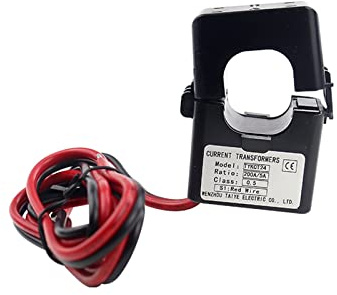 NHEISSCF Transformador de Corriente de núcleo Dividido, Abrazadera en el Tipo Abierto primario 100A de la Base Partida del Transformador Actual del Sensor de CA KCT-24(250 5a)