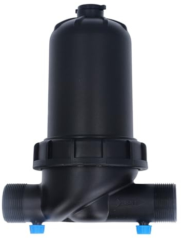 Hamwesh Filtre d'irrigation, Filtre d'irrigation Goutte à Goutte avec Une Matière Plastique Résistante aux pour Le Jardin Agricole en Serre (Filtre de Disque de 1,5 Pouce)