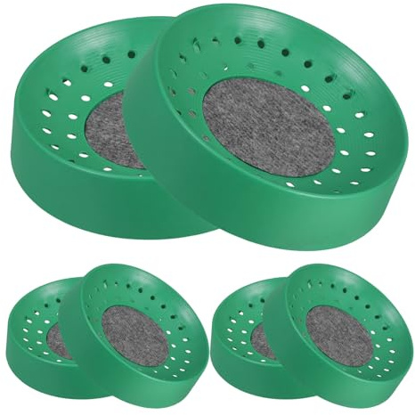 DOITOOL 6pezzi Ciotole Sostituibili per Nidificazione di Volatili Nido Rotondo Ciotola per Allevamento di Piccioni Materiale Confortevole Sicuro e Liscio