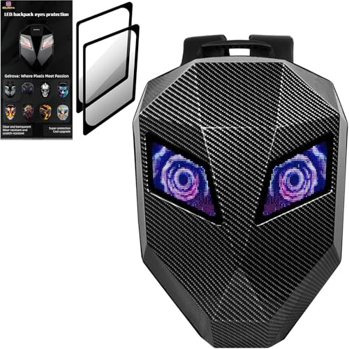 Gelrova Carbon Knight LED Backpack and Screen Protector