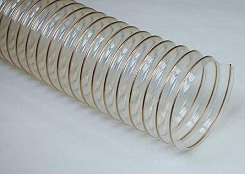 Saugschlauch aus transparentem Polyurethan ESPIROFLEX Ø 120 x 10 Meter