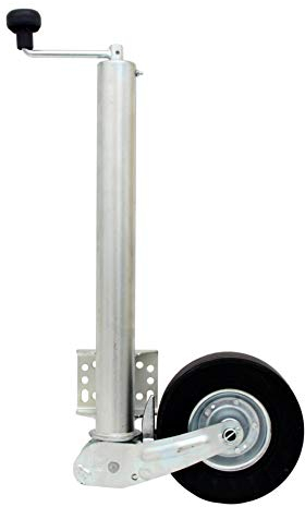 p4U Rueda de apoyo automática Winterhoff de con brida universal extralarga para remolque VK 60-BLH-255 SB