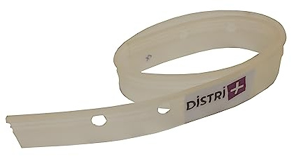 Distri+ - Raclette renfort arrière compatible pour autolaveuse Comac Simpla 50 BST (ancien modèle), Simpla 55 BT (ancien modè