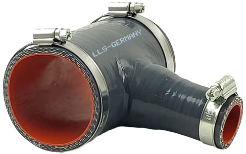 LLS-GERMANY Rohr kompatibel mit MB-Benz (OM642) V6 Reparatursatz | einbaufertig inkl. Dichtung/Schelle, OEM 6420908237, 642 094 63 97, 6420943497, 642 090 7, A6420908237