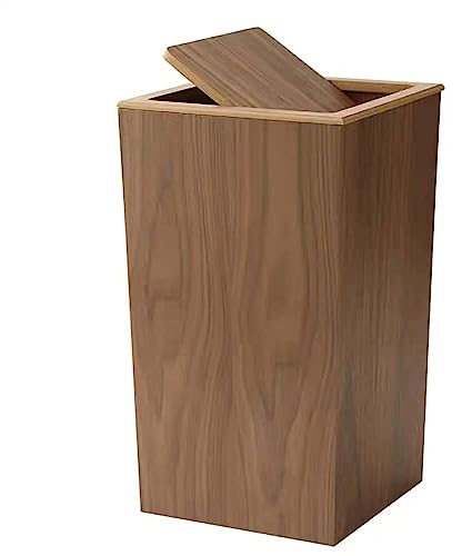 cubo de basura cocina baño Cubo de Basura, Desodorante Organizador Cubo de Basura Grande Original con Tapa Cubo de Basura Limpio Cubo de Basura Almacenamiento Cubo de Basura de Cocina ( Color : B )