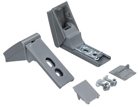 LUTH Premium Profi Parts Kit de réparation de poignée de porte compatible avec Liebherr 9590180 pour réfrigérateur congélateur combinaison