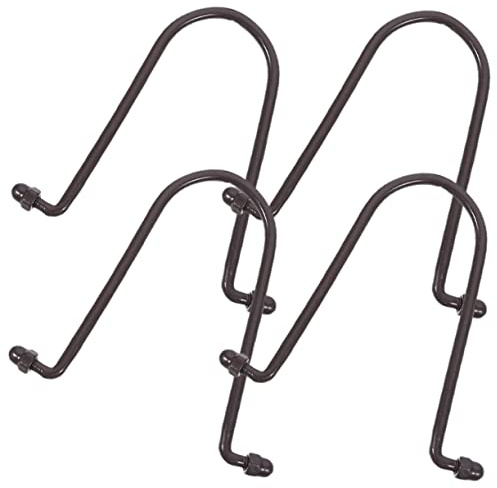 Alasum 4piezas Gancho De Cadena De Lluvia De Metal Adaptador De Bajante para Jardín Metálicas para Cadena De Lluvia Gancho para Copa De Desagüe