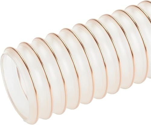 DSTOCK60 - Flexibler Spiralschlauch, aus Polyurethan, transparent, Durchmesser 180 mm (Meterware)