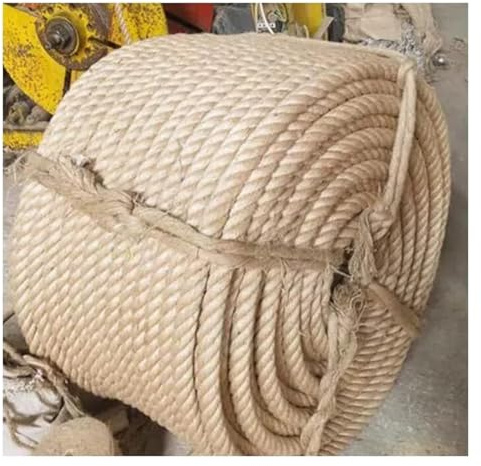 PVGYUJFD Hemp rope, 100% Hemp Rope 14MM Jute For Gardening Climbing Railings Hammock Nautical(14MM 30M)