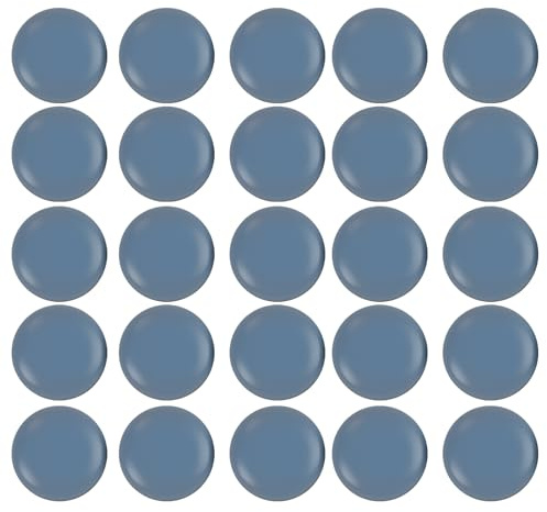 30 PCS Möbelgleiter für Stühle, Selbstklebende Möbelgleiter für Esstisch- und Stuhl-Sets, Universalgleiter, für Verschiedene Böden, 20 mm, Ideal für den Schutz von Teppich, Holz, Laminat und Fliesen