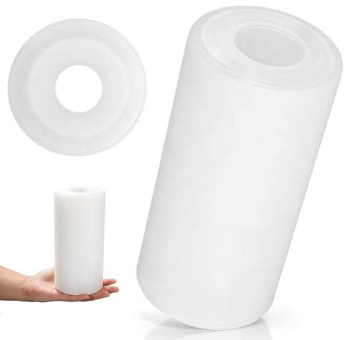 PRETYZOOM Ersatz Lampenschirm aus Glas Zylindrisch für Tischlampen und Stehlampen Mattiertes Glas Maße 100x200mm Geeignet für Schlafzimmer und Wohnzimmer | Als Ersatz für Tisch- und Stehlampen, sorgt für sanftes Licht in Schlafzimmern und Wohnräumen