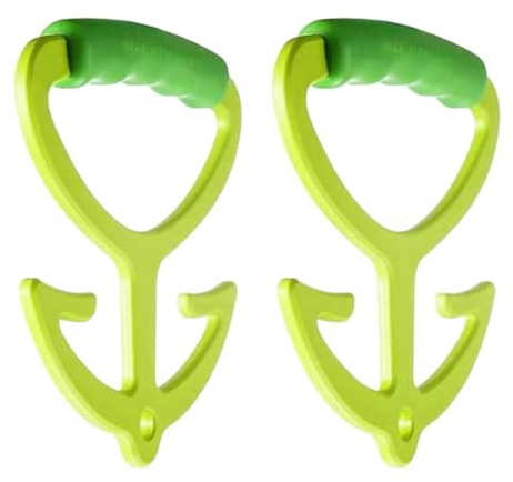 Elnwnnkc Portaborse in plastica Maniglia per Borsa della Spesa Design ergonomico Strumento Pratico per più Borse Strumento per Maniglia per Trasporto