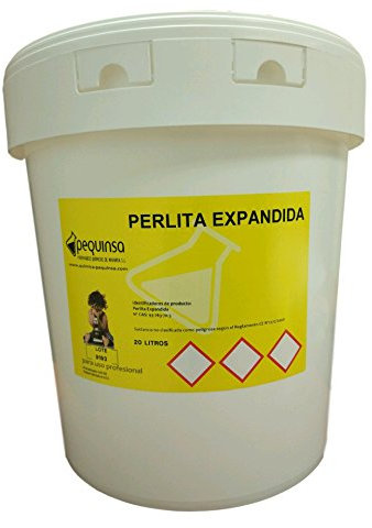 pequinsa perlite expandida.taille Fine. Bidon de 20 litres.