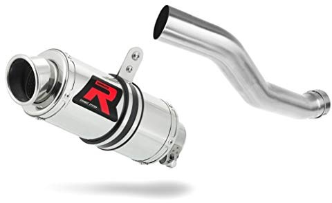 DOMINATOR Terminale di Scarico Marmitta Silenziatore GP1 compatibile con YZF R1 1000 RN09 2002-2003