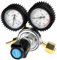 Nikou CO2 Druck Regler, G5 / 8 CO2 Flasche Druckminderer Aquarium Gas Flasche Regulator Kohlendioxid Schweißen Druckminderer Schutzgas Gasschweißregler für Gasschweißen
