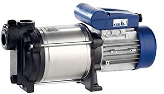 Wasserpumpe KSB MultiEco65E 1,3 kW bis 8 m³/h, einphasig, 220 V