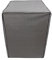 Acomoda Textil - Funda de Lavadora 60x84x60 cm. Funda Impermeable de Carga Frontal, Protectora de Lluvia, Sol y Polvo. (Gris)