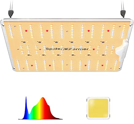 SPIDER FARMER SF1000D Lampada da Coltivazione con Diodi Samsung LM301B Lampada per Piante Indoor Spettro Completo 3000K 5000K 660nm 760nm IR