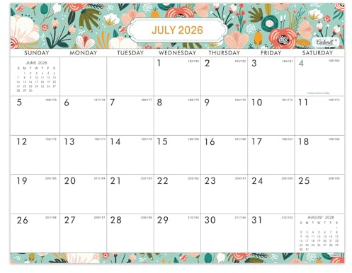 2026-2027 Magnetic Calendar - 2026-2027 Calendar from Jul.2026 - Dec.2027, Magnetic Calendars for Fridge, 8 × 10, Tear-off Pad, Perfect Magnetic Calendars for Refrigerator