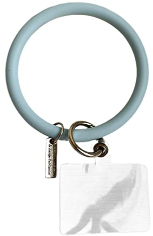 Luojuny Telefon-Lanyard, Universal Anti-Drop-Verschleiß fest Anti-Lost-Telefon-Lanyard-Tether, Silikon-Smartphone-Hüllen Runder Armband-Hänging Ring für Telefon Kleines elektrisches Zubehör und