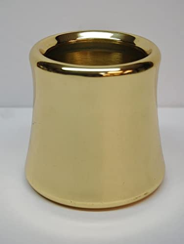 Single Sturdy Brass Candle Follower for 3 Diameter Paschal Candle (1 Piece)