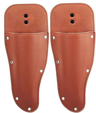 BDHRKTE 2 fundas para alicates, funda para podadora de jardín, funda de podadora, funda protectora de piel sintética de alta calidad, funda protectora para tijeras de podar de jardinería, tijeras de