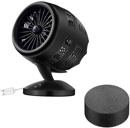 JISADER Cappa per Cucina, Cappa Aspirante da Tavolo, Aspiratore da Cucina da Appoggio per Cucina, Dormitori, Appartamenti, Camper, Barbecue Interno, Pentola Calda da Campeggio