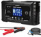 SolaMr 15A Caricabatteria per Auto, 12V e 24V Smart Automatic Battery Maintainer, Trickle Charger con Compensazione della Temperatura per Camion, Moto e Batterie al Litio e al Piombo-P15