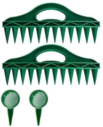 Seeder Planter Tool 4 Pcs Adjustable Garden Seeder Seeding Puncher Soil Digger Planter Sowing Seeder Tool Handheld Planter Tool