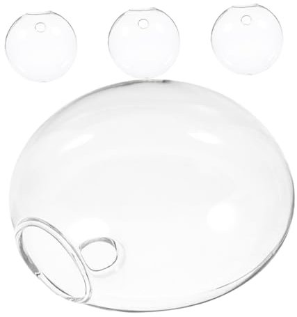 Garneck Elegante Glas Hängen Pflanzer Hydrokultur Blumentopf Für