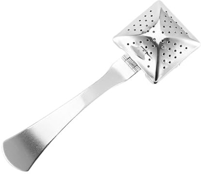 Tee-Diffuser aus, feiner Netzstoff, tragbarer Teestab mit Griff für lose Blätter, Jahreszeiten (14 x 3,5 x 1,65 x 0,87 cm)