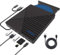 EOKEKE External CD DVD Drive for Laptop, Portable Slim CD DVD Drive Player Burner Writer Reader Rewriter, USB 3.0 Type-C Optical External Disk Drive for PC, Laptop, Desktop, Windows10/8/7/XP/Mac OS