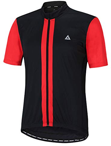 Airtracks Funktions Fahrradtrikot Kurzarm Pro Line II - schwarz-rot - XXL
