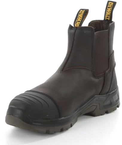 DEWALT Grafton Dealer - Stivali di sicurezza, impermeabili, taglia 42, colore: Marrone