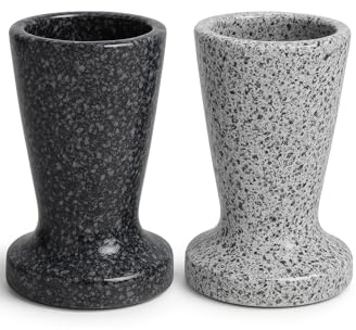 Jarrón Copa florero Cementerio símil mármol esmaltado