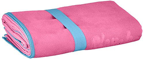 Playshoes Unisex multifunktionell handduk, badhandduk mikrofiber bärbar filt, rosa, 80 x 160 cm