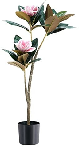 Kunstpflanze Künstliche Pflanzen Kunstbaum Magnolie Künstlicher Baum Pflanze Topf Wohnzimmer Schlafzimmer Dekoration Gefälschter Baum Bodendekoration Simulationsbaum Künstlicher Baum Künstliche Pflanz