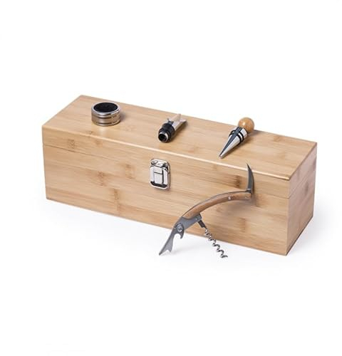 Wein-Set Mabouteille® – Sommelier-Set mit Ziehkorken, Stopfen, Ausgießer und Tropfenring [ Sommelier Önologie-Set ]