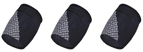 OSALADI 3stücke Reflektierende Sport-Handytasche Für Arm Tragbare Fitness-armtasche Multifunktionale Lauf-Tasche Für Handy Und Schlüssel Schwarz s