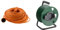 Prolongateur Jardin 16A HO5VV-F 3G1,5 2P+Terre 50m - Orange - Zenitech & Electraline 94015, Enrouleur Vide, Mesure jusqu'à 50 mètres, sans câble, Convient à la Maison/au Bureau/au Jardin, Vert foncé