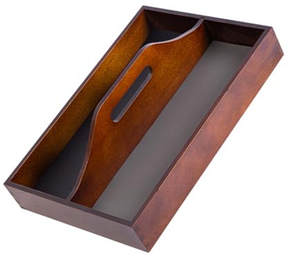 MUSISALY 1pièce Boîte De Rangement Vintage Avec Poignée Pour Ustensiles Et Cosmétiques Organisateur Multifonctionnel Pour Cuisine Et Bureau