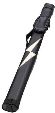 YXINAER Billardqueue Tasche Pool Queue Rod Tragetasche Fall 1/2 Billard Tragetaschen Verstellbarer Riemen for Snooker Queue Aufbewahrungstasche Halter Schutz(Style B)