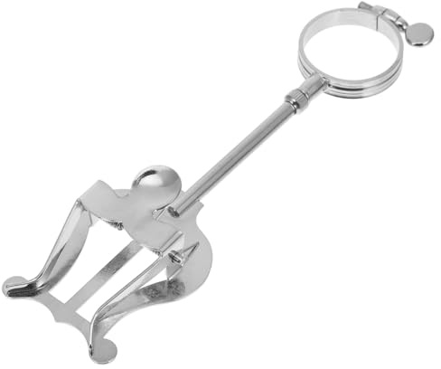 SUPVOX Leggio Portatile Per Spartiti Musicali in Ferro Clip Per Note Musicali Per Clarinetto Design Semplice e Pratico Forte Forza Di Serraggio Facile Da Usare e Trasportare