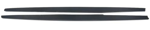 Für 5 Series F10 Für M5 520i 535 528 2011-2016 Seitenschwellerverlängerungen Stoßfängersplitter Body Kit Auto Seitenschweller(Kohlenstoff-Look)