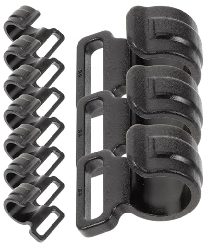 TOYANDONA 20 Stück Zeltclips aus Kunststoff C-förmige Zeltstangenclips für Festivals mit Robustem Verriegelungsmechanismus Camping Zubehör für Sommer Outdoor Events Einfach zu Befestigen