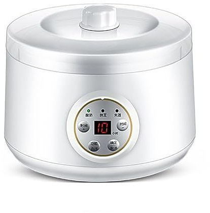 Yogurtiera 3 in 1, per Yogurt Probiotico, Grande Capacità da 1,7 Litri, Timer Regolabile, Facile da Pulire, Regalo Ideale per Il Benessere di Uomini e Donne